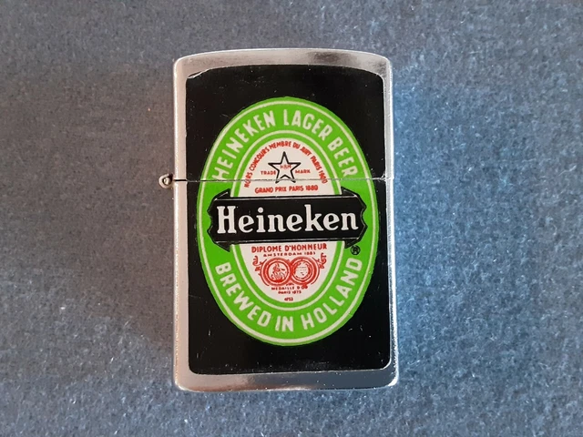 Vintage Heineken Lighter Cigarette Cigar My-Lite Made in Korea 