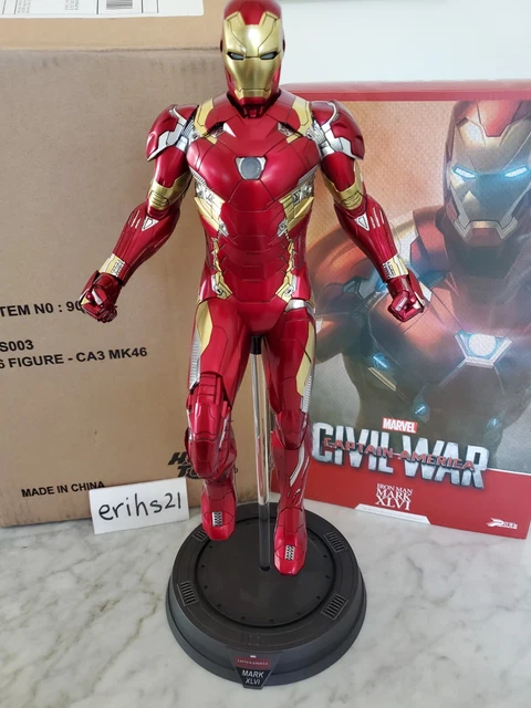 Hot Toys PPS 003 IRON MAN Mark 46 XLVI Power Pose Captain America Civil War