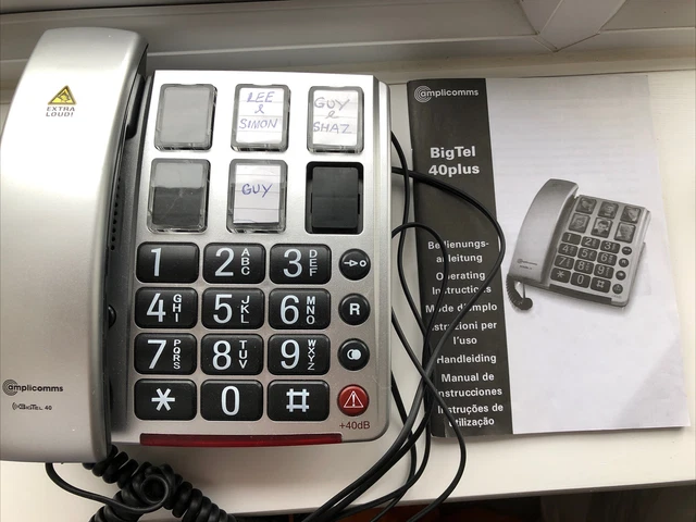 Amplicomms Bigtel 40 Plus En España | Telefonia