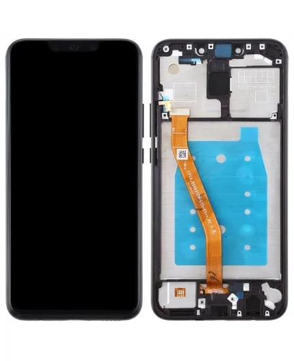 Écran complet pré-monté sur Châssis Huawei Mate 20 lite - Noir
