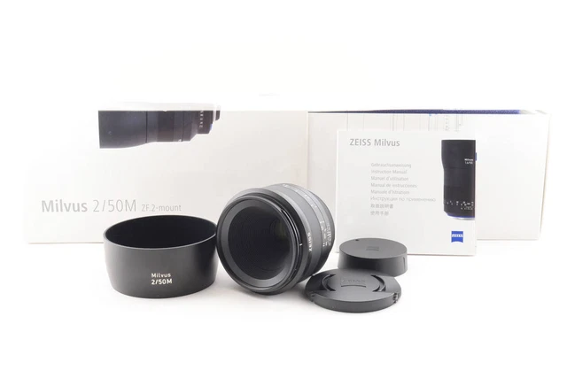 Carl Zeiss Milvus 50Mm F2 Nikon F Mount Zf.2 Makro-Planar W1982889