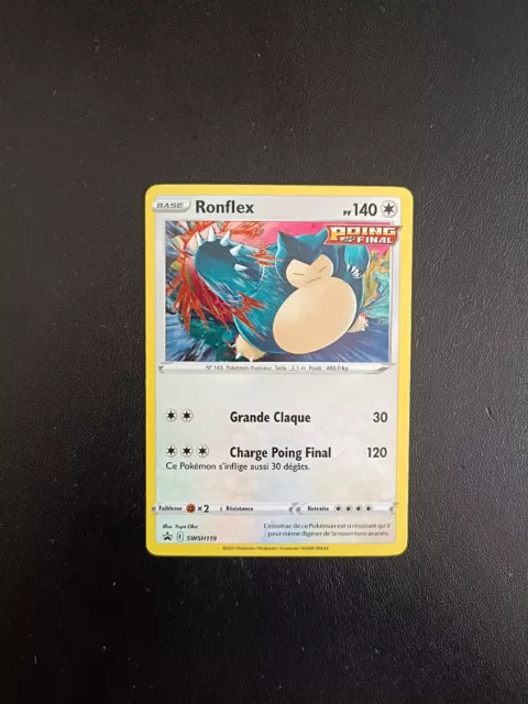 Pokemon Card RONFLEX SWSH119 Holo PROMO Sword & Shield 6 EB06 EN NEW