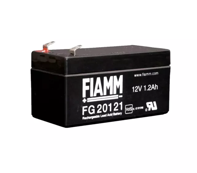 Fiamm FG20121 Batterie au Plomb Rechargeable 12V 1,2Ah