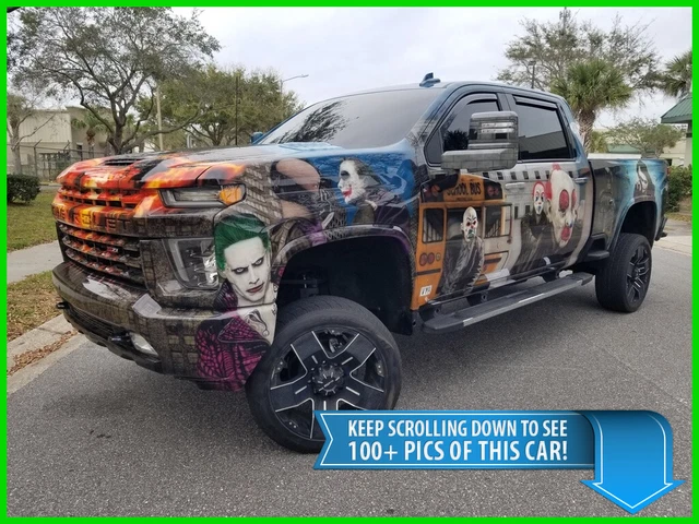 2020 Chevrolet Silverado 2500 LTZ LONG BED - CUSTOM BATMAN PAINT SCHEME