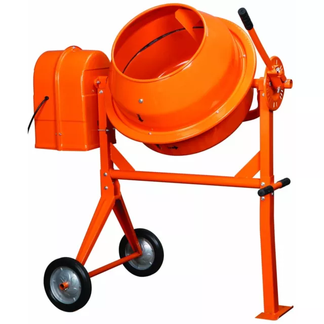 New LARGE CEMENT CONCRETE STUCCO MIXER 1/2 HP NICE L@@K