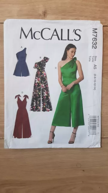 McCalls M7632 Jumpsuits Sewing Pattern