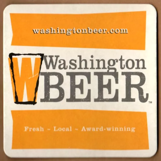 Washington Beer Commission Beer Coaster Seattle WA