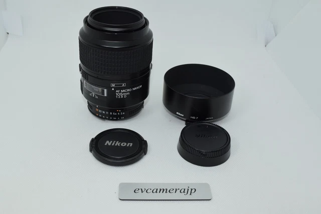 Nikon AF Micro Nikkor 105mm F/2.8 D Micro Lens From JAPAN [Near Mint] #736A