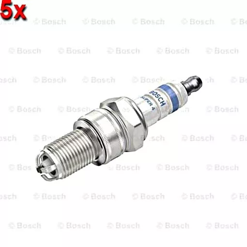 BOSCH 5x Zündkerze Für AUDI AUSTIN AUTOBIANCHI CHEVROLET DAEWOO 62-18 0242232505