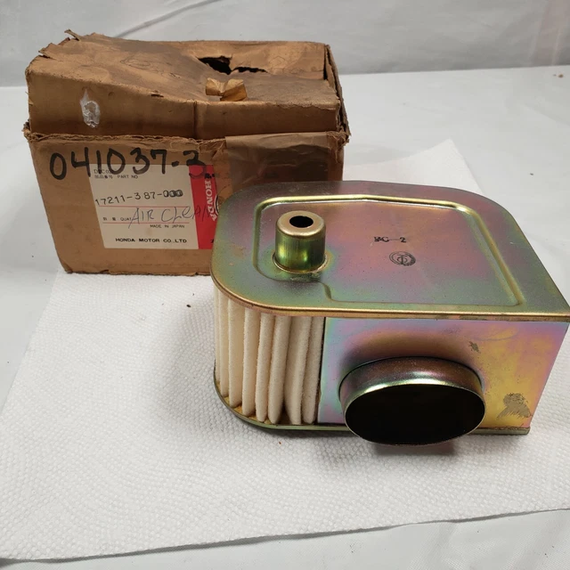 NOS Genuine 1976 Honda CB360 Right Side Air Cleaner Filter Element 17211-387-000