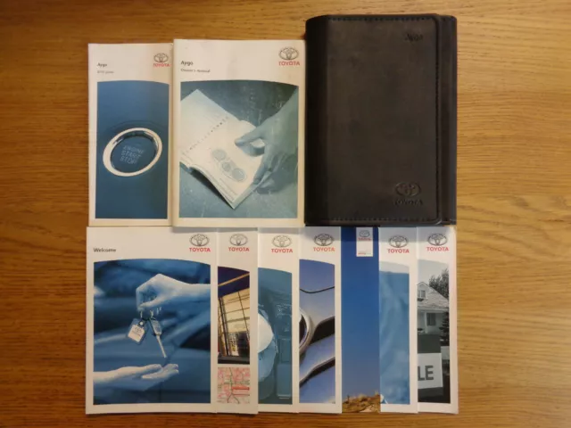 Toyota Aygo Owners Handbook Manual and Wallet 05-09