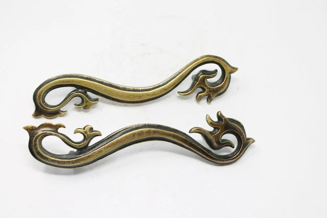 Porte Heurtoir Lenth 190 Mm Laiton Grand Lion Porte De Lion Couvert Lionhehead Poignée De Porte