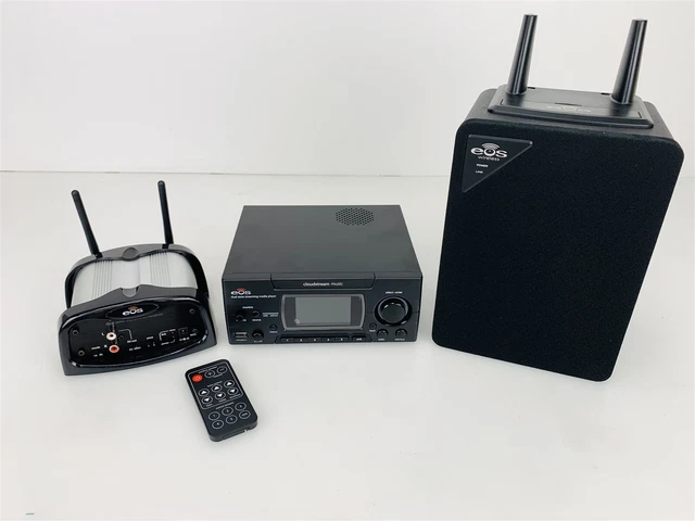 Intellitouch EOS Dual Zone Streaming Music Player System w/ Wireless Speaker
