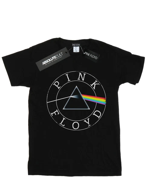 PINK FLOYD PRISM Circle Logo Boyfriend Fit officiel Femmes Dames T ...