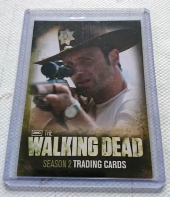 The Walking Dead Season 2 Rick Grimes P1 Promo Card