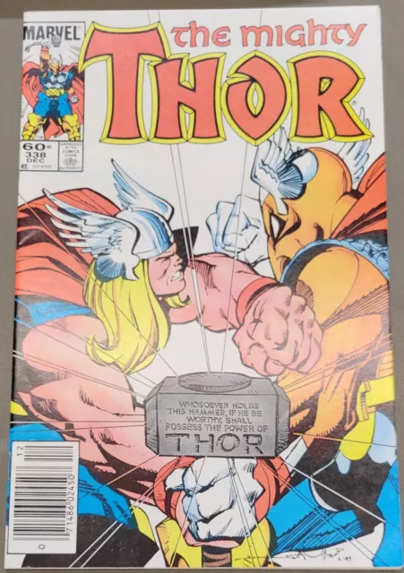 Thor #338 Marvel Comics 1983 2nd appearance Beta Ray Bill