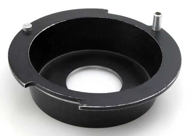 Brida de montaje de lente DeVere 504 4,5" 114 mm - 25 mm rosca de lente M39 empotrada