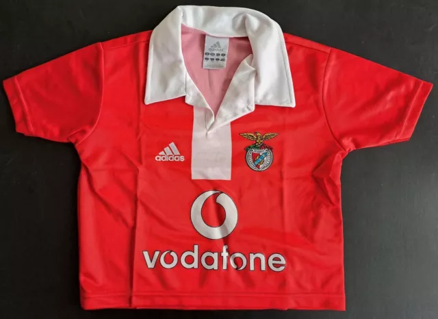 Adidas Fussball Trikot Kinder Heim Jersey Shirt SLB Benfica Lissabon 98 128 140