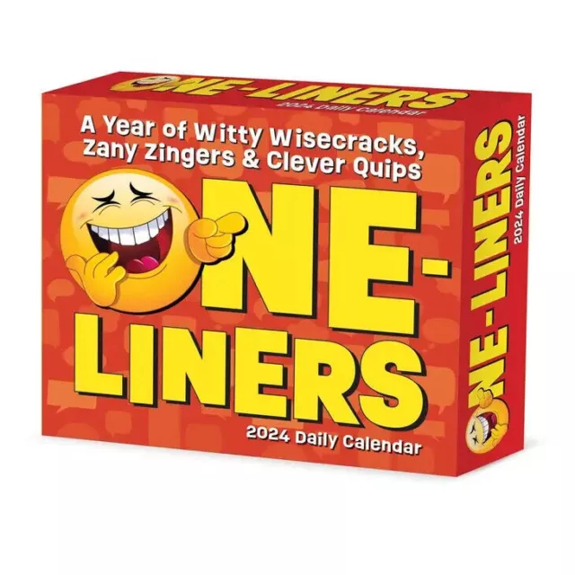 Willow Creek One-Liners 2024 6.2" x 5.4" Box Calendar w