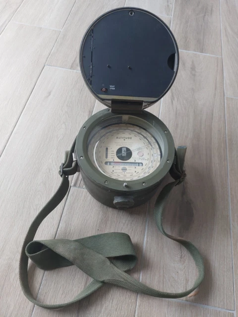 ANCIEN ALTIMÈTRE JAEGER aviation avion instrument vers 1930 WW1 WW2 EUR