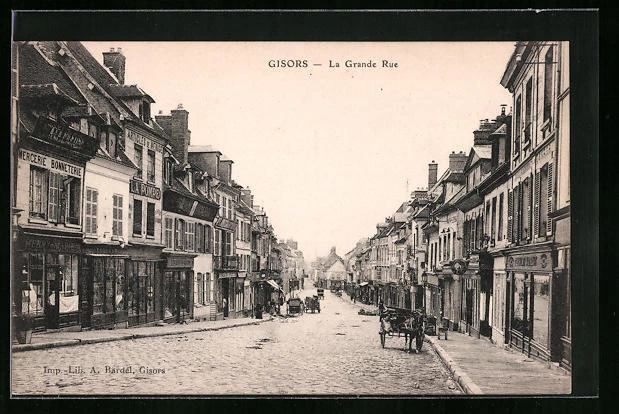CPA Gisors, La Grande Rue
