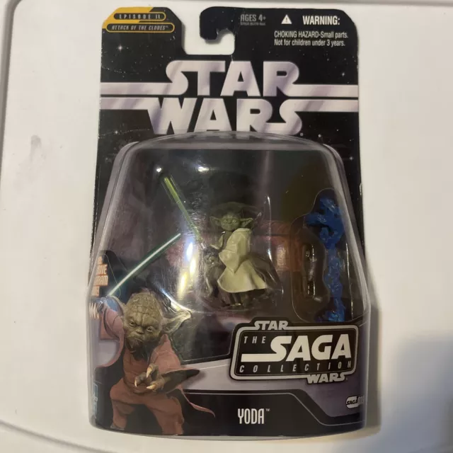 Yoda Star Wars Saga Collection 2006 Episode II Attack of the Clones #19 Jedi