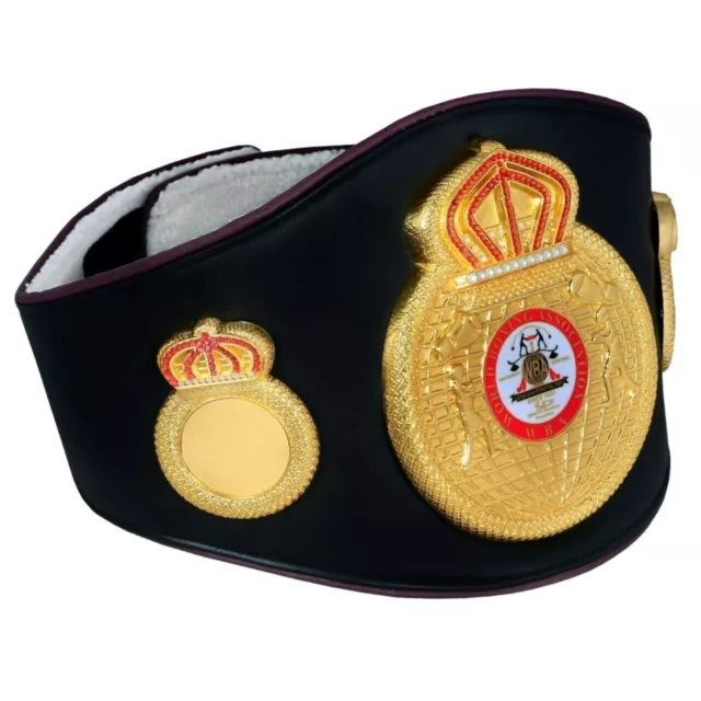 WBA World Boxing Champion leather Belt Replica Adult size Championship WBC IBF