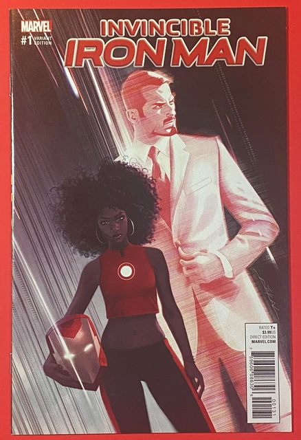 Invincible Iron Man #1 (Marvel 2017) Jeff Dekal Riri Williams Variant | Nice!