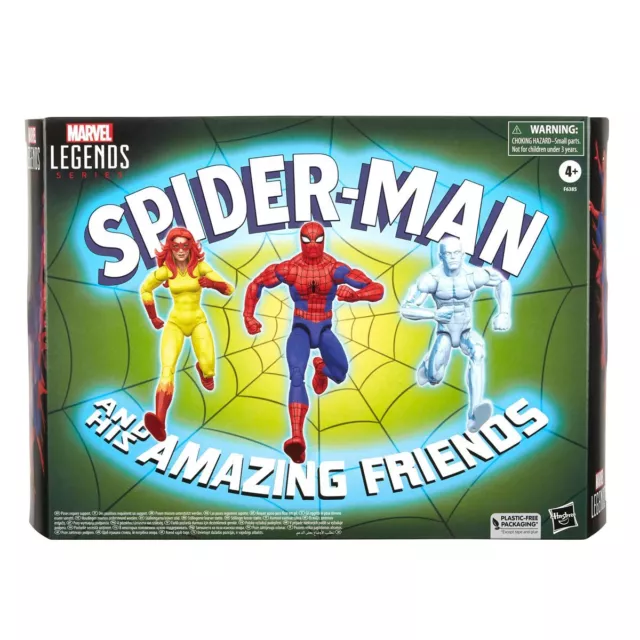 Marvel Legends Spider-Man and his Amazing Friends Multipack Action Figure