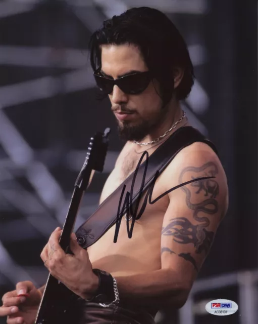 DAVE NAVARRO 8x10 Photo Signed Autographed Auto PSA DNA Jane's Addiction