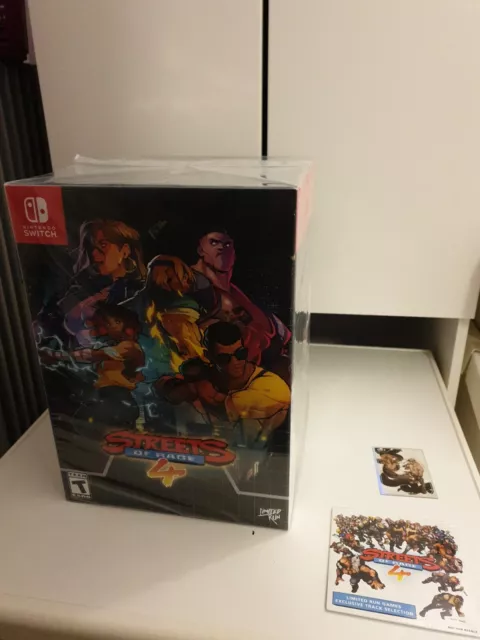 Streets Of Rage 4  Neuf/ Limited Run / Switch / Sega / Sous Scellé Collector