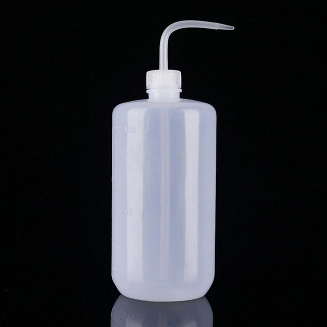 laboratorio Bottiglie di plastica per lavaggio Bottiglia del tatuaggio 1000ml