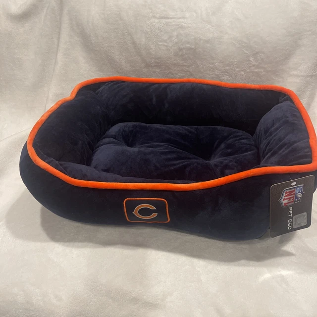 Chicago Bears Pet Bed - Plush Super Soft Fleece Dogs Cats - NWT - Football NFL