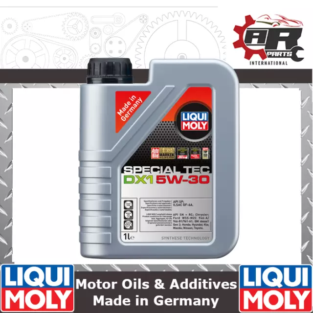 Liqui Moly - Special Tec DX1 5w30 - Synthetisch Motoröl - Dexos 1 - 1L - 20967