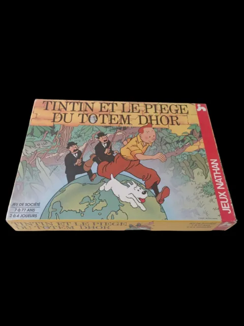 NATHAN Tintin et le Piège du Totem Dhor Jeu de Société