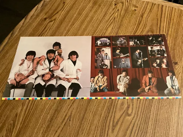 The Beatles Rarities 1980 USA Promo 25” by 12” Cartone Poster IN Ex Cond