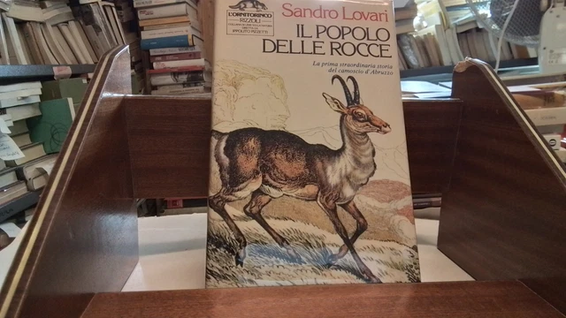 S. LOVARI, IL POPOLO DELLE ROCCE, RIZZOLI L'ORNITORINCO, 1a ed 1984, 31o25 S. LOVARI, IL POPOLO DELLE ROCCE, RIZZOLI L'ORNITORINCO, 1a ed 1984, 31o25