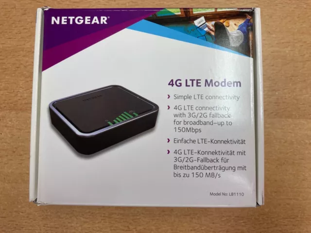 Netgear 4G LTE Modem LB1110 neuwertig