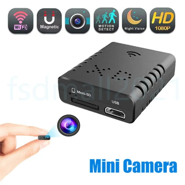 Smart Mini Wireless WiFi DV Camera Home Security 1080P HD IP Vision Night Cam