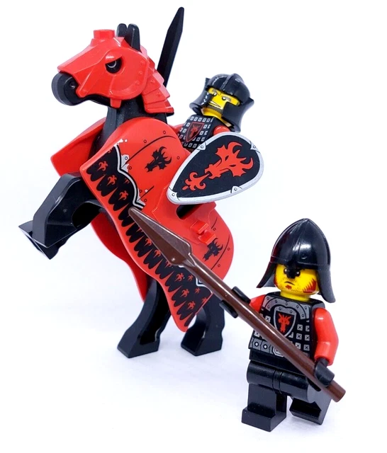 LEGO CASTLE 70402 Horse Armor Armored Red Barding + Dragon Cavalry