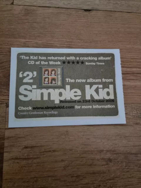 Tnewm18 Advert 5X8 Simple Kid: '2' Album