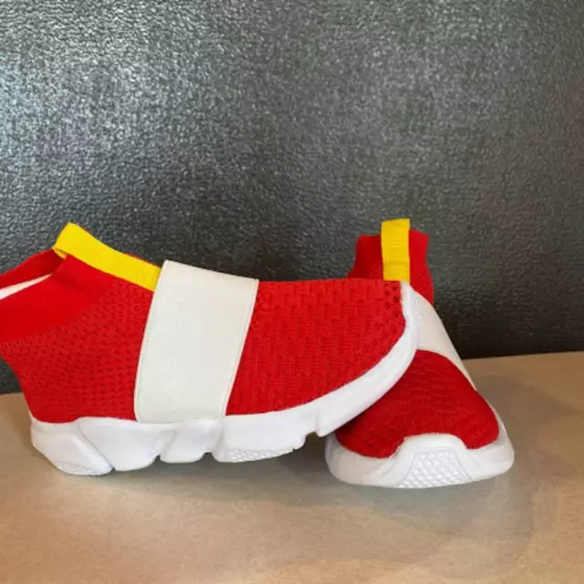 Kids Sonic Shoes Hedgehog Speed Shoes for Kids Toddler Red Shoes