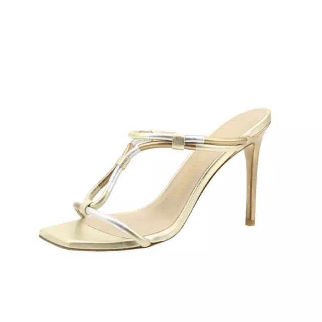 Stuart weitzman kelli suede knot slide sandals sale