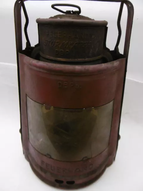 Feuerhand Petroleumlampe Lampe Sturmsicher Typ 276 Baby Secial DBPa mit Haube