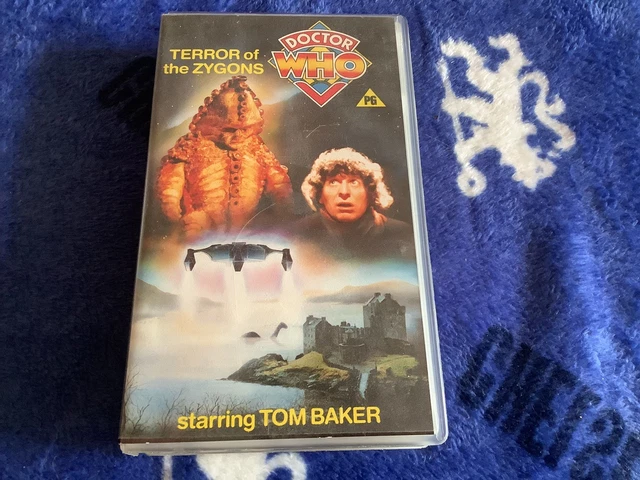 DOCTOR WHO - Terror Of The Zygons - PAL/VHS - Tom Baker - Liz Sladen £4 ...