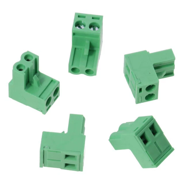 10 Pezzi 300 V KF2EDGK Passo 3,5 Mm Connettore Morsettiera A Vite PCB A 6 Pin - Foto 13