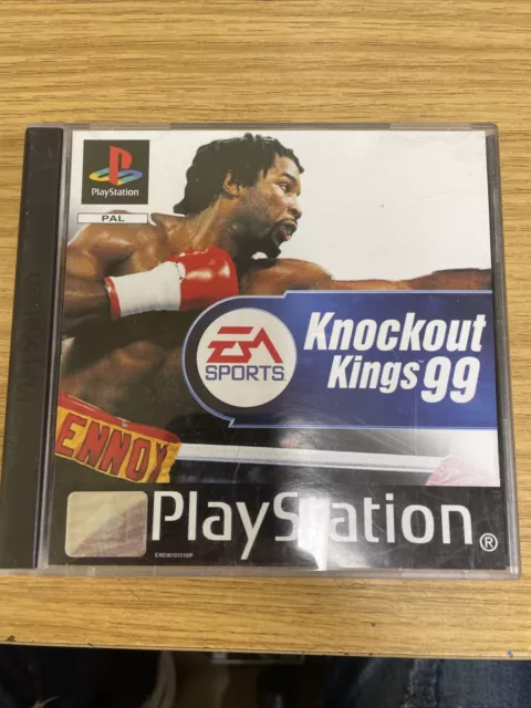 Knockout Kings 99 - Sony Playstation 1 PS1 - PAL - Complete