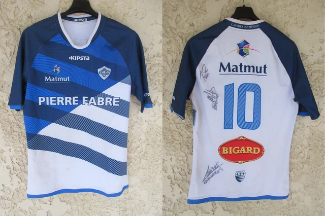 Maillot Rugby Vintage Castres Olympique – Taille M, Marque Oztyle