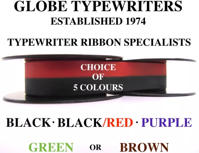 🌎 1 x COMPATIBLE TYPEWRITER RIBBON FITS ‘BROTHER JP1’ **CHOICE OF 6 COLOURS**