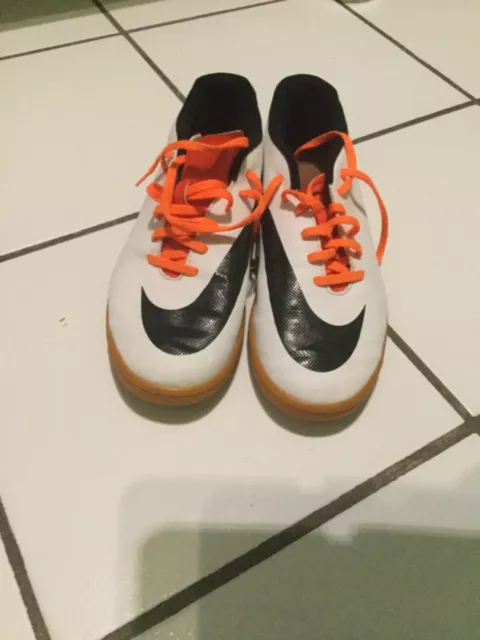 Nike Mercurial  Gr.41 Fussballschuhe Halle, Hallenschuhe weiß schwarz